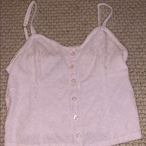 white lace top